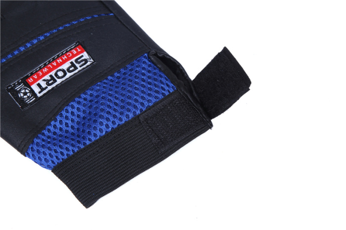 PU mesh riding half-finger gloves sports bicycling PU half-finger gloves