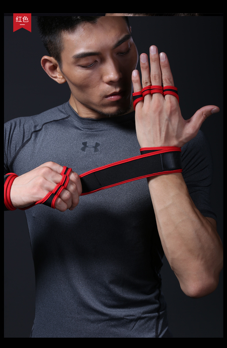 Men's and Women's Summer Fitness Gloves Finger-Exposed Wrist Guard Equipment Wait Lifting Anti-Calluses Sports Weightlifting Half-Finger Riding Gloves Logo
