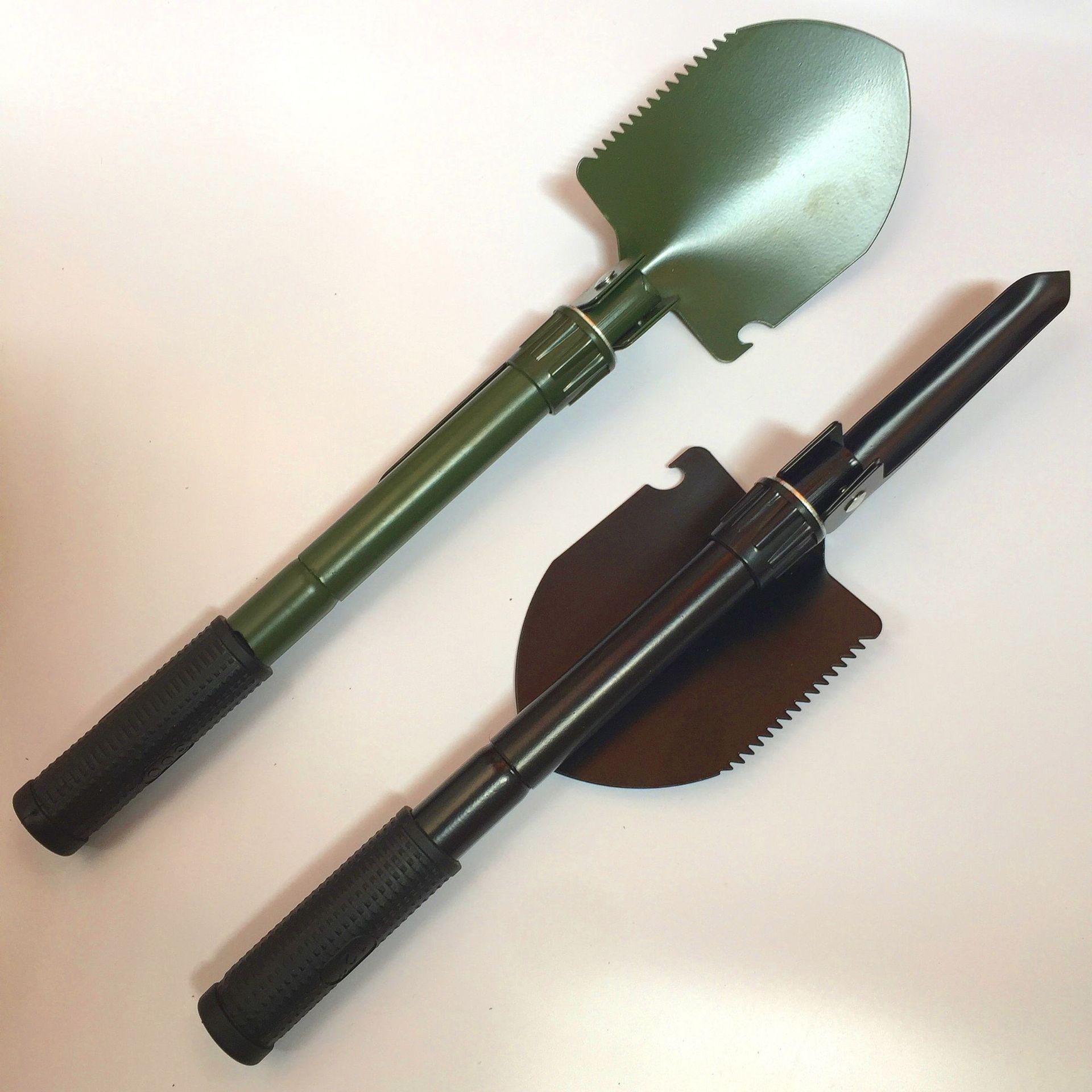 Direct Selling Outdoor Supplies Shovel Camping Shovel Four-in-One Shovel Multi-Functional Shovel Fishing Folding Shovel Shovel