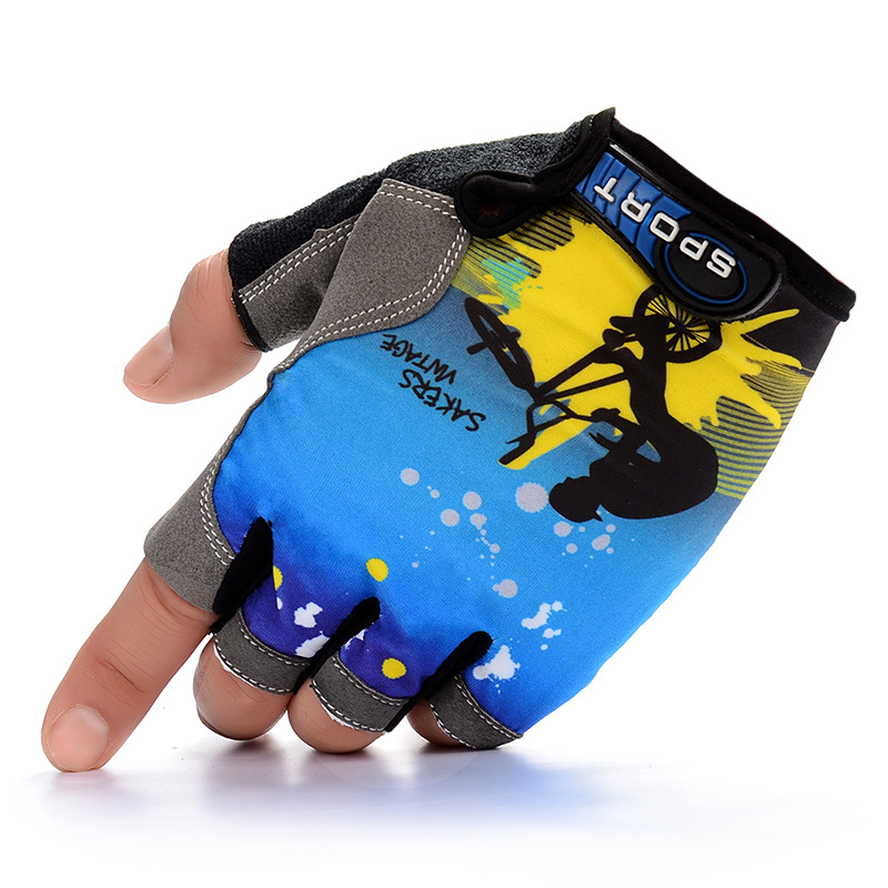 Half-Finger Riding Gloves Men&#039;s and Women&#039;s Outdoor Mountaineering Running Tactical Fishing Gloves Advertising Gloves Customized Printed Logo