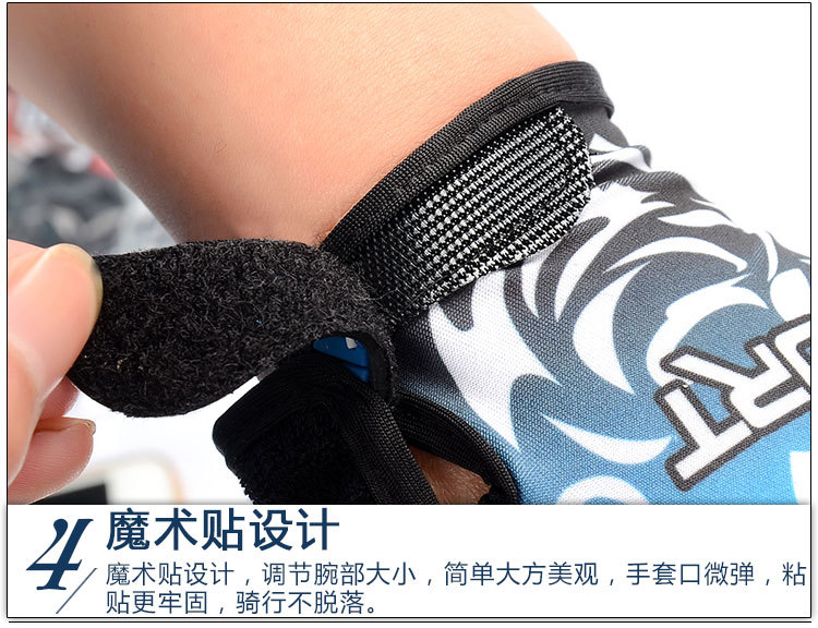 Half-Finger Riding Gloves Men's and Women's Outdoor Mountaineering Running Tactical Fishing Gloves Advertising Gloves Customized Printed Logo