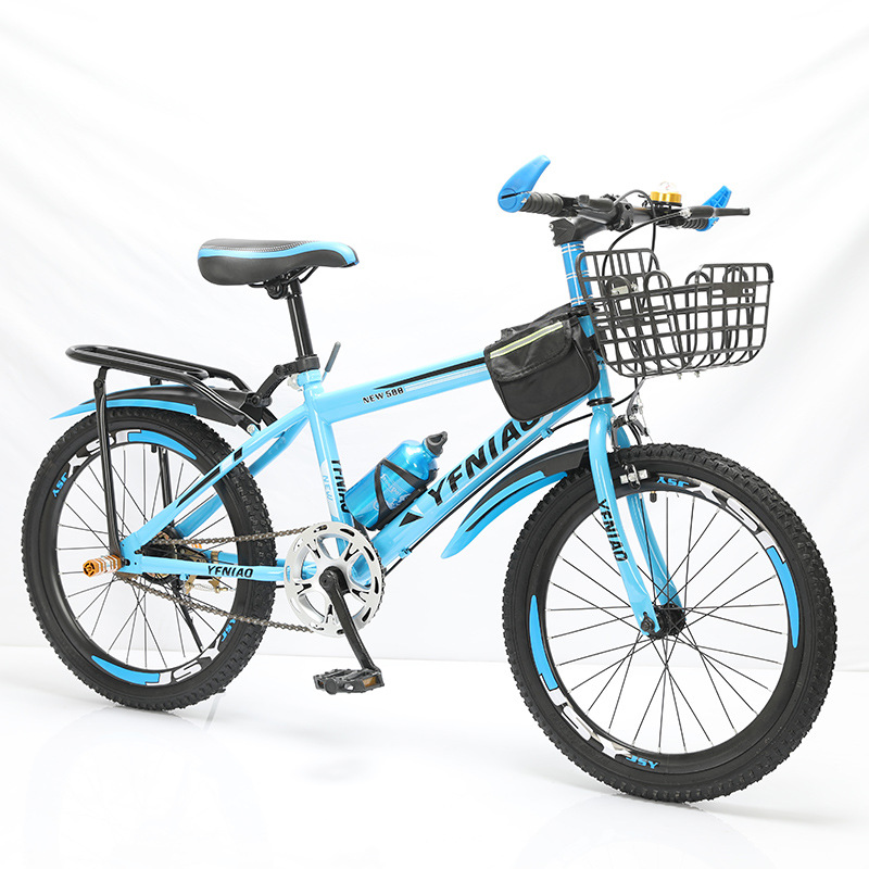 Children's Bicycle Mountain Bike Student Bike 18-22 Inch Single Speed Variable Speed Disc Brake Gift Car Men and Women One Piece Dropshipping