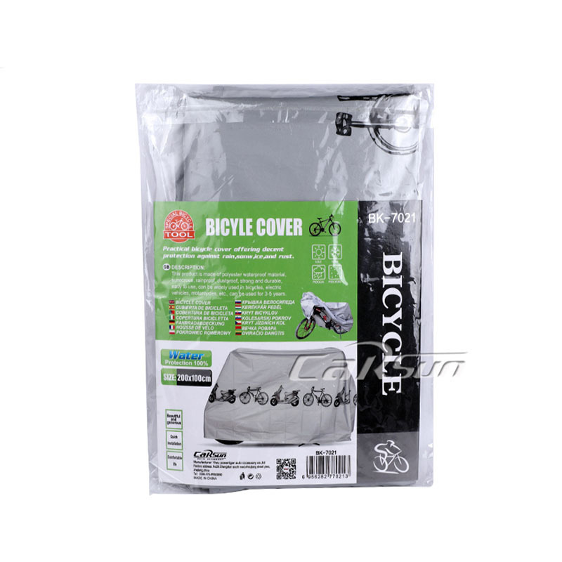 Car Supplies Manufacturers Bicycle Clothing Bicycle Cover Rain-Proof Dustproof and Sun Protection Motorcycle Hood Sunshade Electric Car Cover