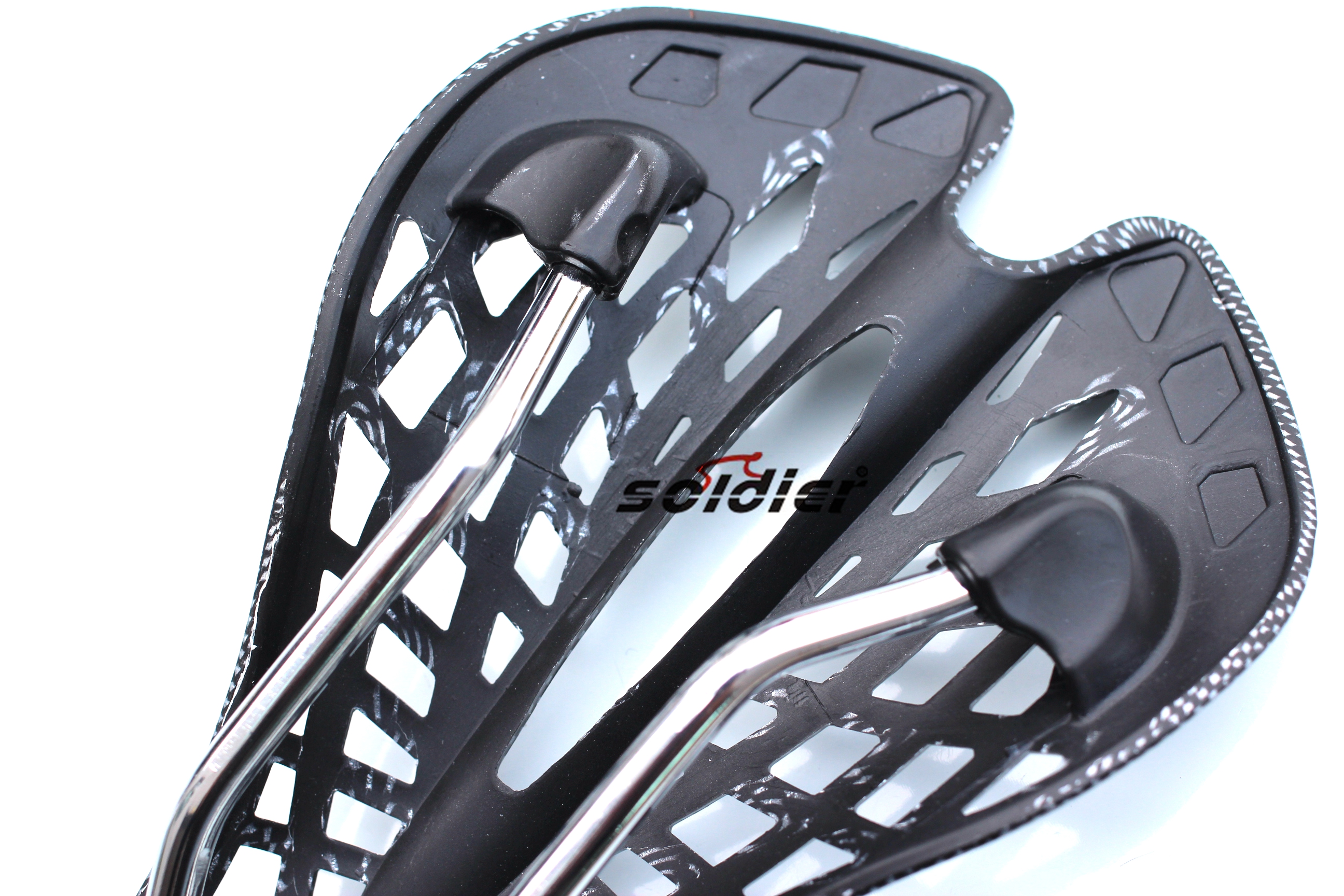 New super light mountain bike road car dead flying bicycle saddle/carbon fiber spider cushion