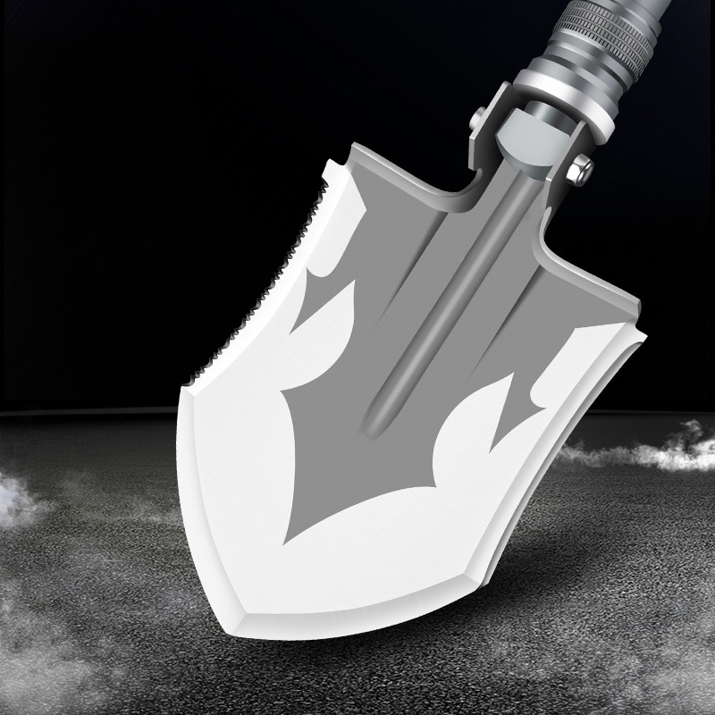 Folding SelfDefense VehicleMounted Military Shovel Camping Survival Equipment Tool One Piece Dropshipping