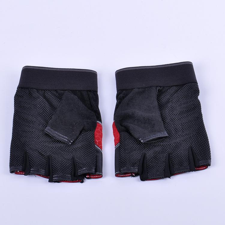 Hundreds of Tiger sports gloves. outdoor anti-slip fitness half-finger mitts. hiking cycling reflective gloves