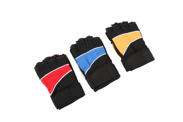 Sport riding half-finger gloves