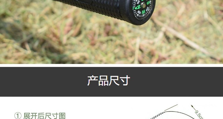 Car Portable Small Shovel Fishing Multi-Function Tool Shovel Outdoor Camping Multi-Purpose Folding Gardening Shovel