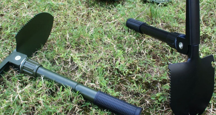 Car Portable Small Shovel Fishing Multi-Function Tool Shovel Outdoor Camping Multi-Purpose Folding Gardening Shovel