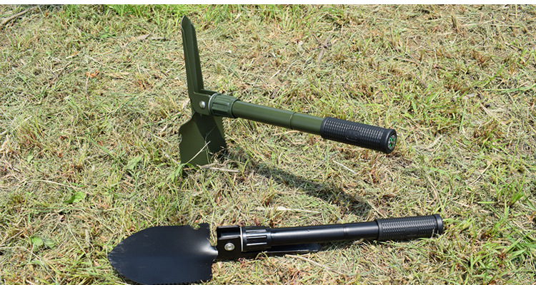 Car Portable Small Shovel Fishing Multi-Function Tool Shovel Outdoor Camping Multi-Purpose Folding Gardening Shovel