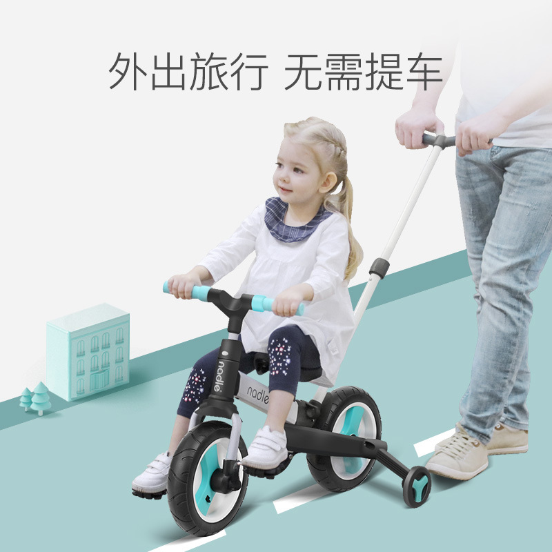 Natto Baby Carriage Balance Car Bicycle Five-in-One Baby Age Scooter Scooter Baby Tricycle