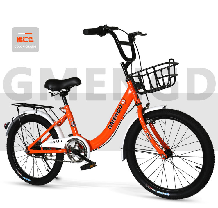  Bicycle Stroller Sharing Bicycle Princess Bicycle 20-Inch Primary School Student Bicycle Bicycle Plant Wholesale