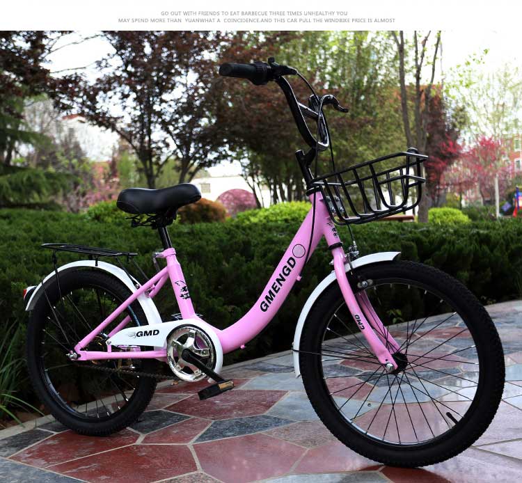  Bicycle Stroller Sharing Bicycle Princess Bicycle 20-Inch Primary School Student Bicycle Bicycle Plant Wholesale
