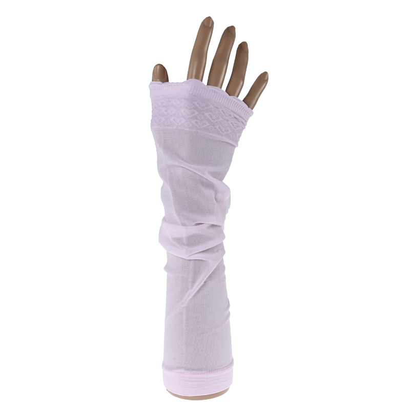 Longer section Half-finger gloves fashion fake sleeves