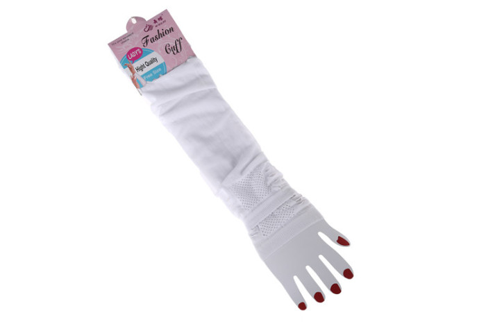 Longer section Half-finger gloves fashion fake sleeves