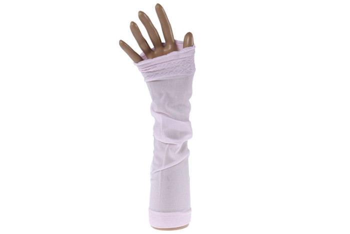 Longer section Half-finger gloves fashion fake sleeves