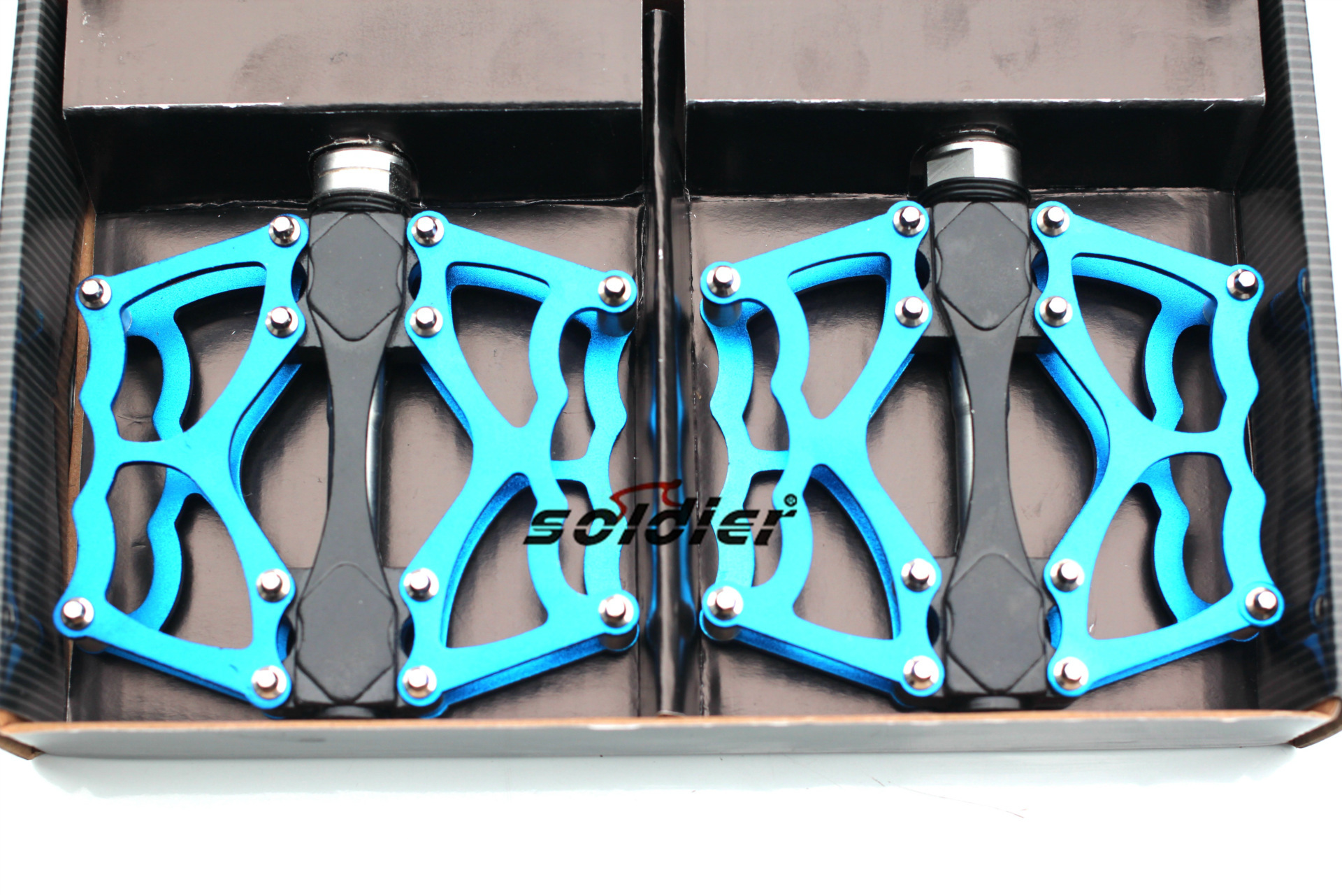 Bicycle pedal/aluminum super light mountain bike bearings/new s43-10 exposed shaft foot Bicycle pedal/aluminum super light mountain bike bearings/new s43-10 exposed shaft foot