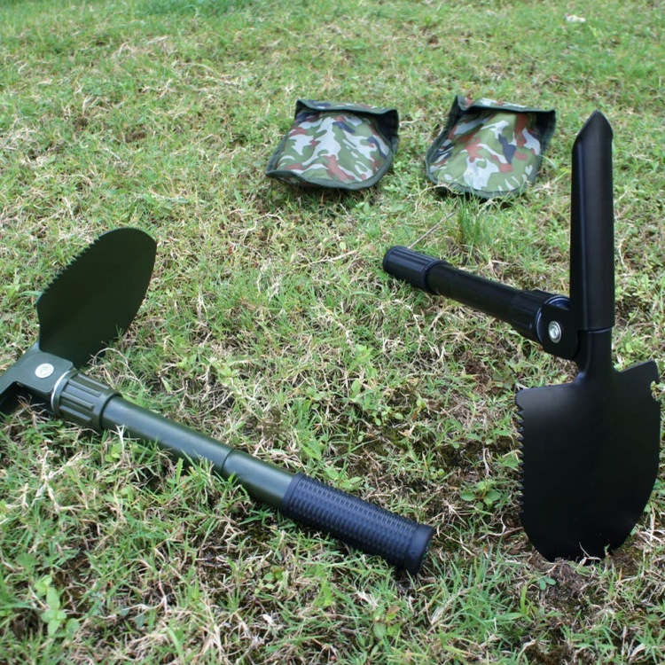 Portable Small Soldier Shovel Fishing MultiFunction Tool Shovel Outdoor Camping MultiPurpose Folding Gardening Shovel