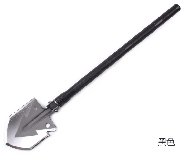 New Multi-Functional Shovel Folding Self-Defense Soldier Shovel Outdoor Camping Supplies Tools Survival Equipment