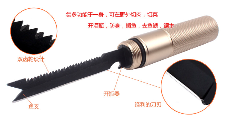 New Multi-Functional Shovel Folding Self-Defense Soldier Shovel Outdoor Camping Supplies Tools Survival Equipment