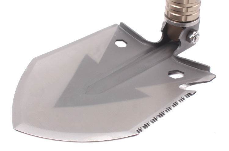 New Multi-Functional Shovel Folding Self-Defense Soldier Shovel Outdoor Camping Supplies Tools Survival Equipment