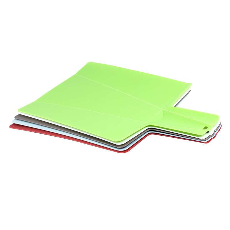 Creative Foldable Plastic Cutting Board Practical Shovel-Shaped Cutting Board Kitchen Utensils Folding Cutting Board