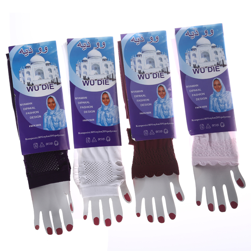 protect arm longer section Half-finger gloves fashion fake sleevelet