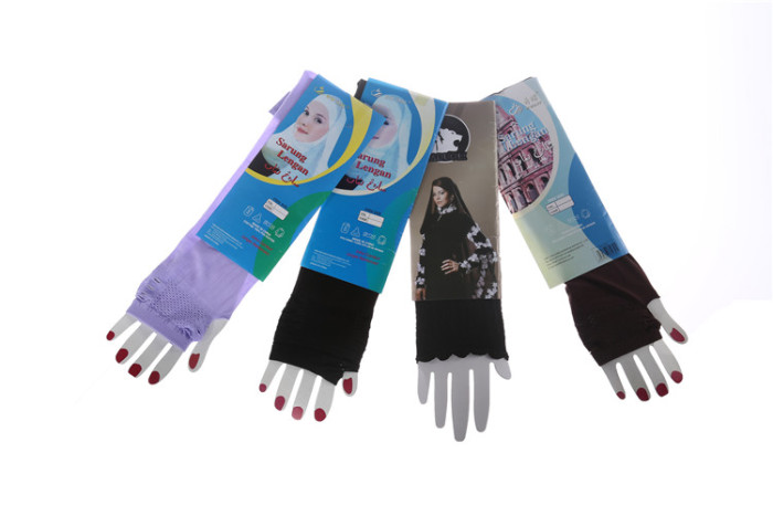 protect arm longer section Half-finger gloves fashion fake sleevelet protect arm longer section Half-finger gloves fashion fake sleevelet