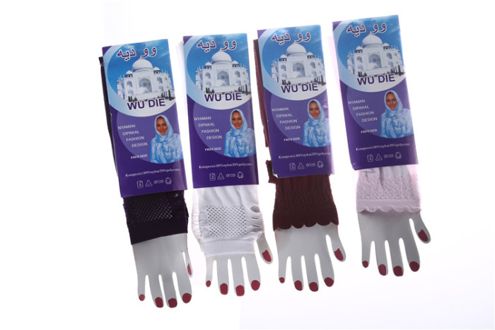 protect arm longer section Half-finger gloves fashion fake sleevelet protect arm longer section Half-finger gloves fashion fake sleevelet