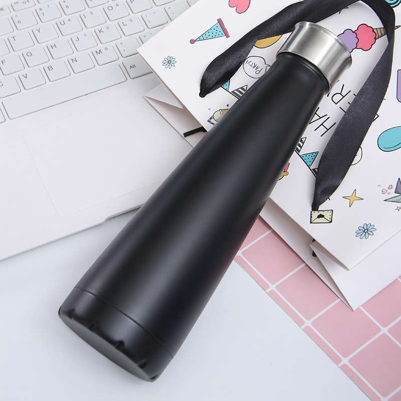 Coke Bottle Fashion Creative Conical Cup 304 Stainless Steel Thermos Cup Outdoor Sports Cup Coke Bottle Fashion Creative Conical Cup 304 Stainless Steel Thermos Cup Outdoor Sports Cup