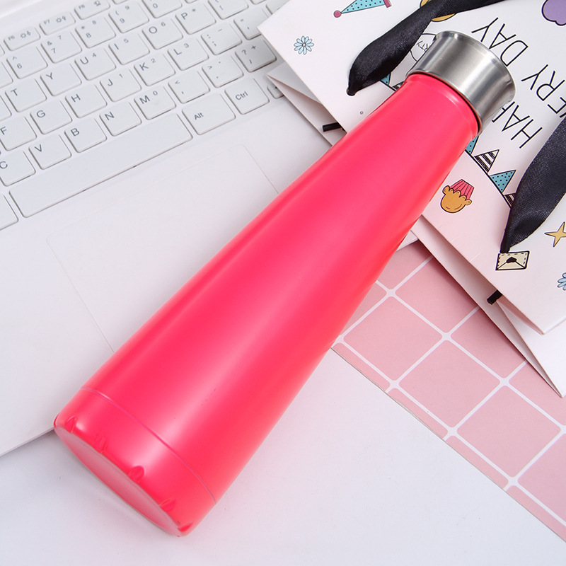 Coke Bottle Fashion Creative Conical Cup 304 Stainless Steel Thermos Cup Outdoor Sports Cup Coke Bottle Fashion Creative Conical Cup 304 Stainless Steel Thermos Cup Outdoor Sports Cup