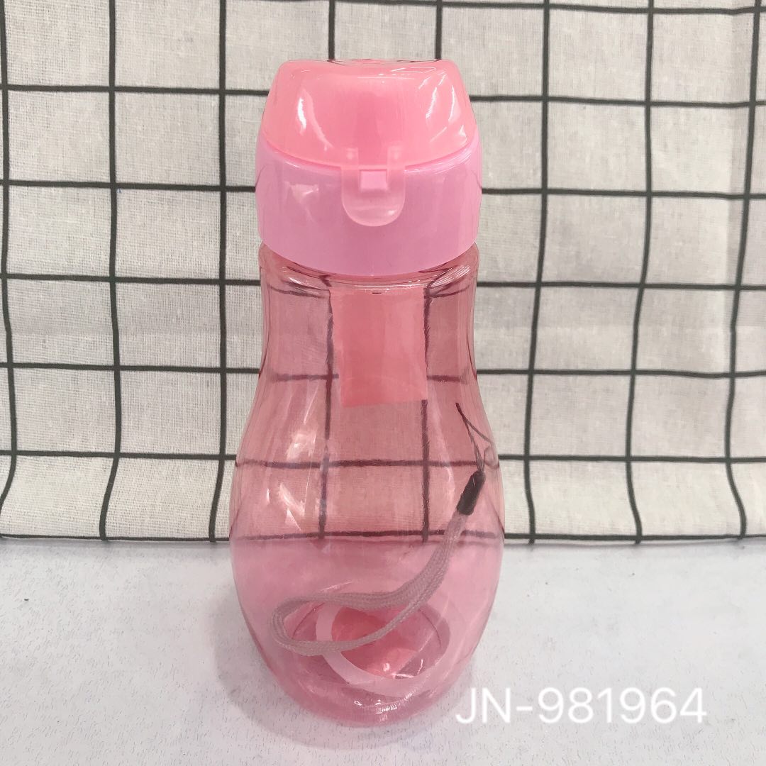 Plastic kettle sports cup new portable unveiling -proof space cup advertising promotional gift water bottle