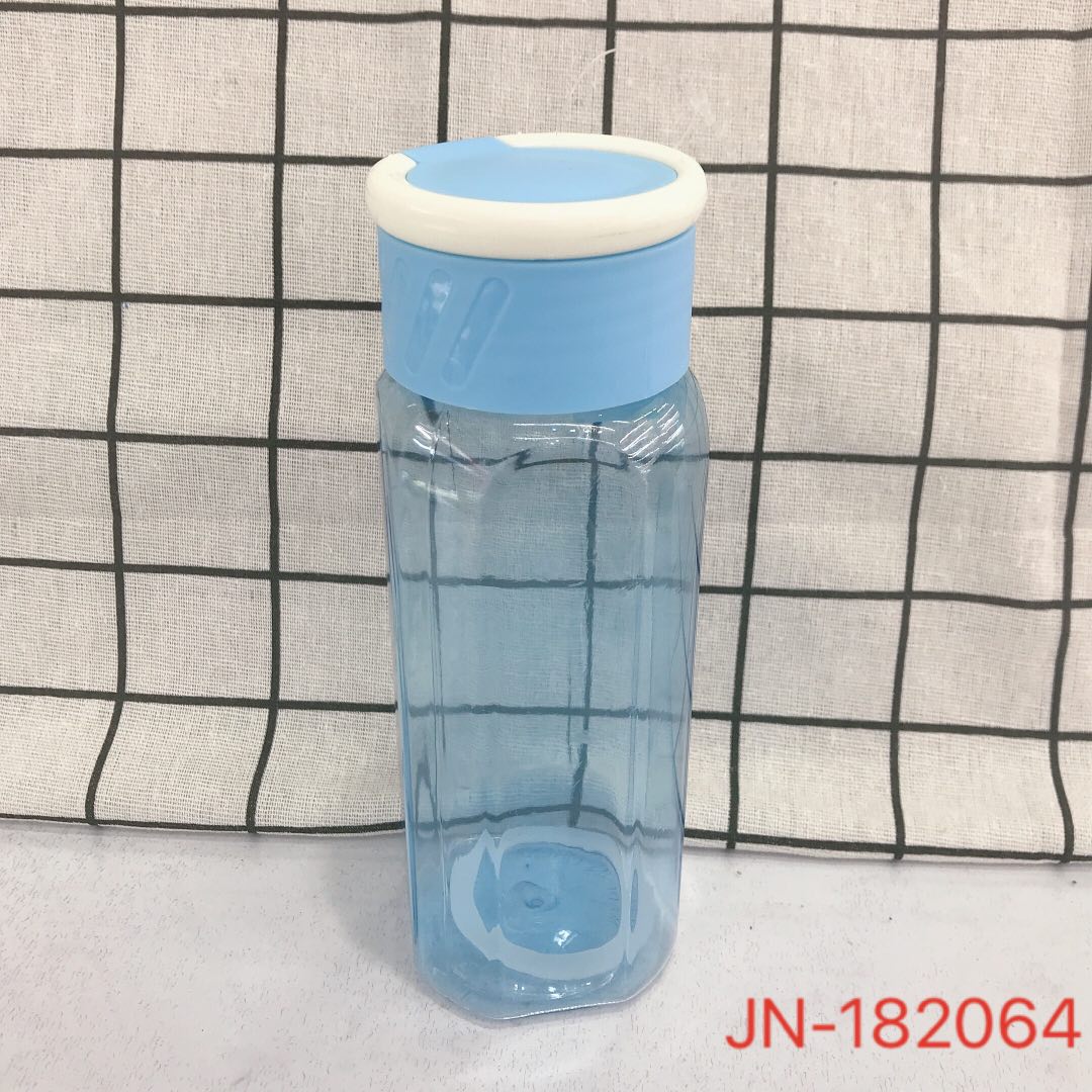 Plastic kettle sports cup new portable unveiling -proof space cup advertising promotional gift water bottle