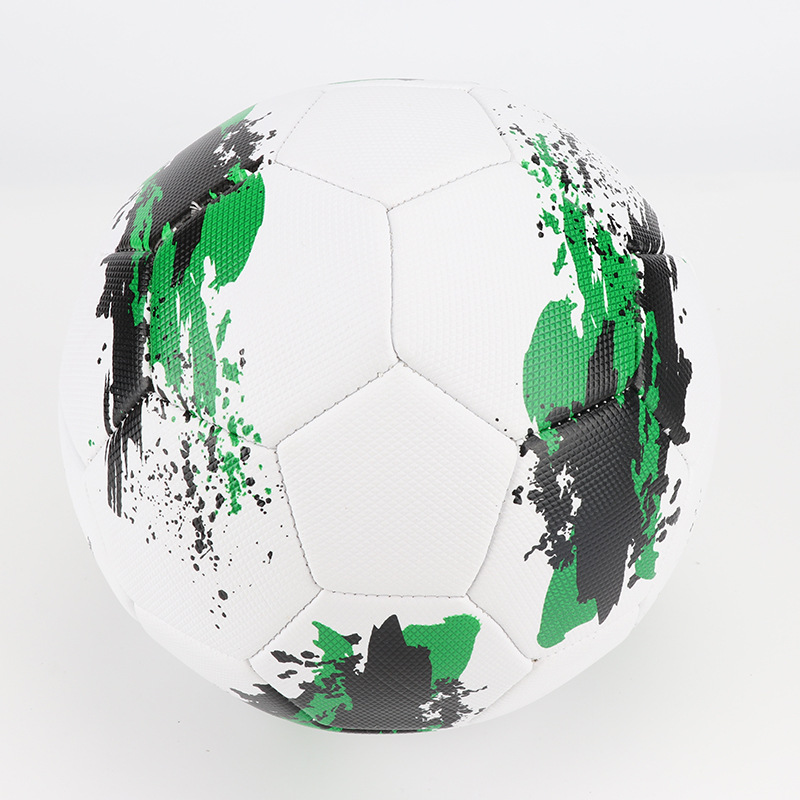 Factory Wholesale PVC Machine-Sewing Soccer No. 5 Children Primary and Secondary School Students Practice Match Football 11 People Match Football