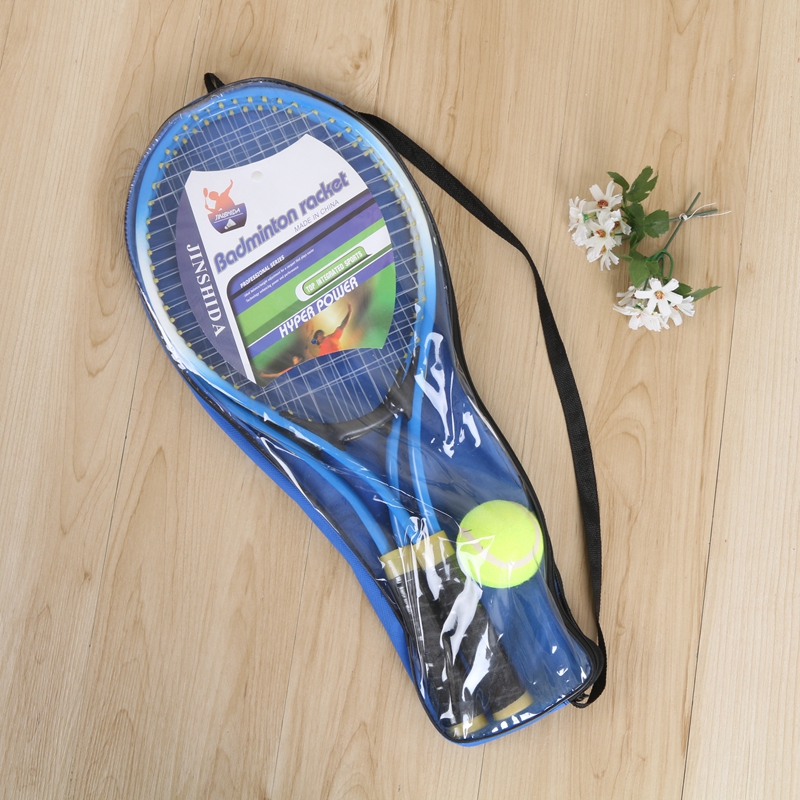 Beginner Men and Women Tennis Rackets Genuine Single Double Tennis Rackets Training Set