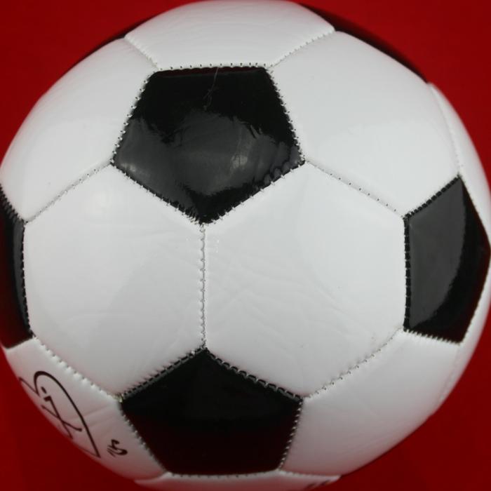 No.3 jianxin football classic black and white block machine sewing football No.3 jianxin football classic black and white block machine sewing football