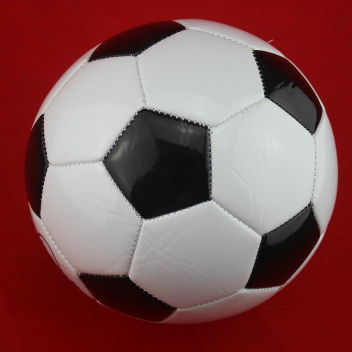 No.3 jianxin football classic black and white block machine sewing football No.3 jianxin football classic black and white block machine sewing football