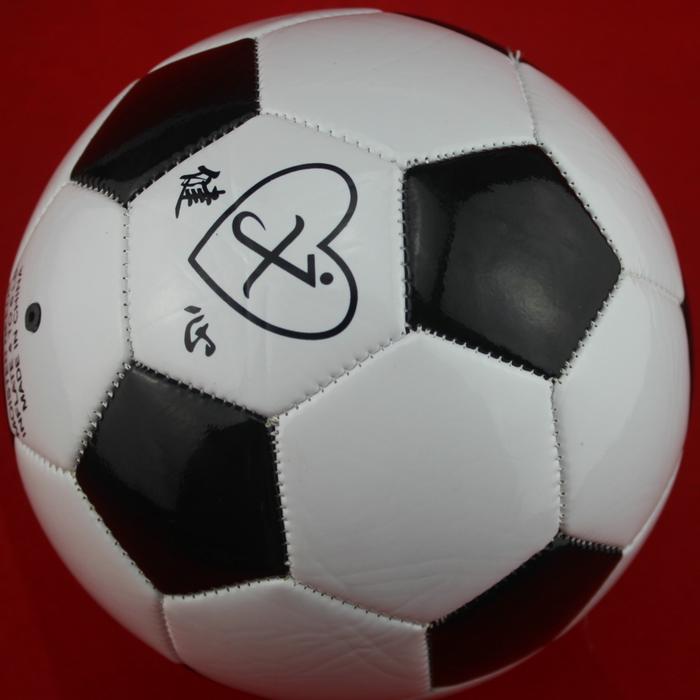 No.3 jianxin football classic black and white block machine sewing football No.3 jianxin football classic black and white block machine sewing football