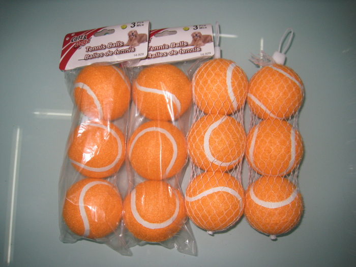 Double color colorful tennis tennis tennis ball pet Double color colorful tennis tennis tennis ball pet