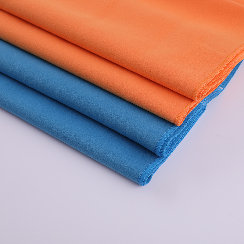 Factory in Stock Supply Beach Towel Skin-Friendly Water-Absorbing Quick-Drying Multi-Color Custom Nylon Polyester Double-Sided Velvet Beach Towel