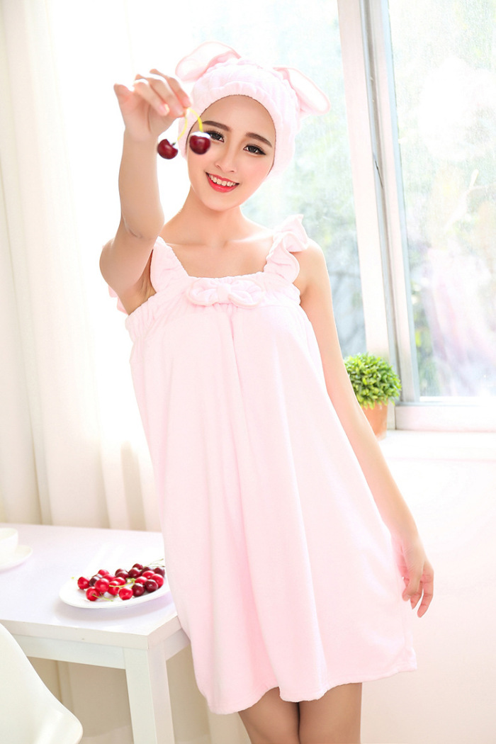 Super thin fiber sexy bath dress with breast bath gown beach towel robe Super thin fiber sexy bath dress with breast bath gown beach towel robe