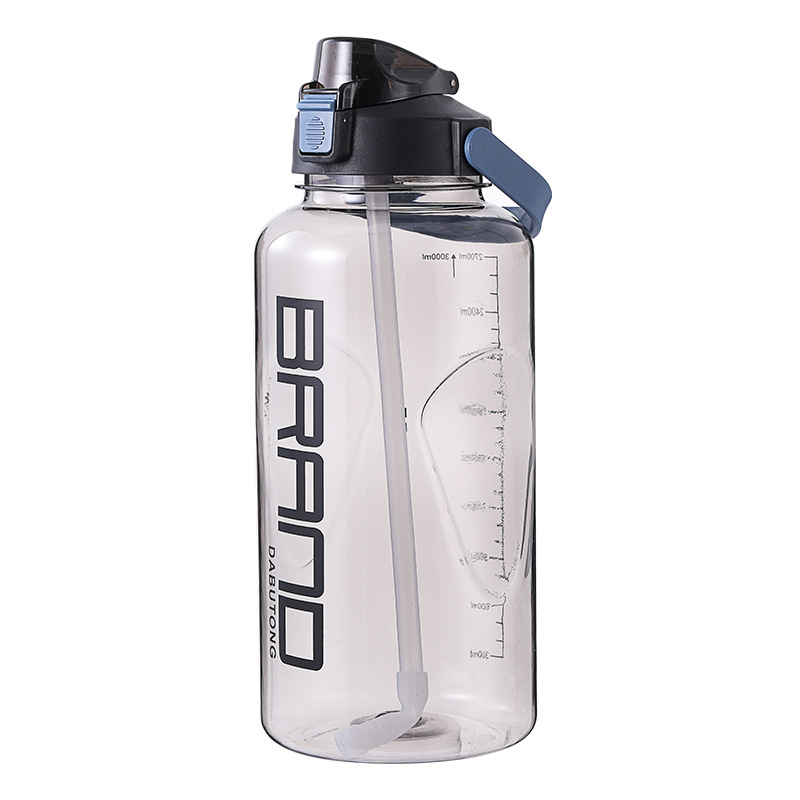 New Sports Cup Fitness Plastic Cup Sports Bottle Men and Women Outdoor Drinking Glass Large Capacity Kettle Portable Handle