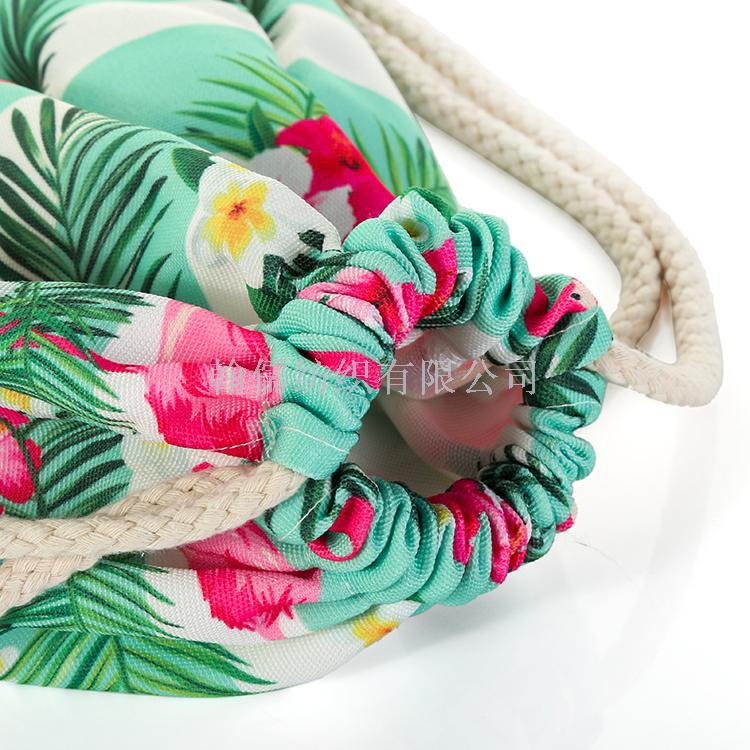 Manufacturer direct sales portable outdoor beach towel travel flamingo beach bag Manufacturer direct sales portable outdoor beach towel travel flamingo beach bag