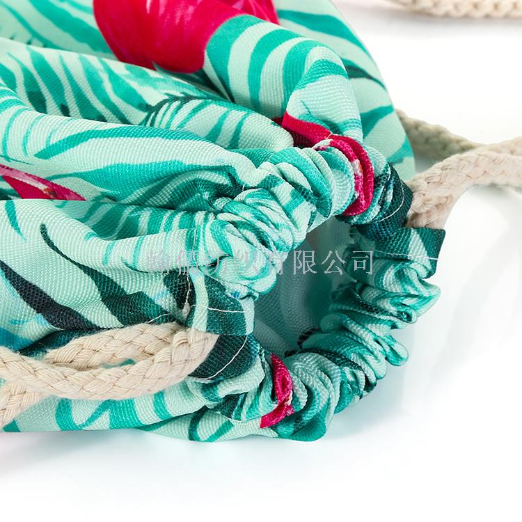 Portable outdoor beach towel travel beautiful flamingo beach bag Portable outdoor beach towel travel beautiful flamingo beach bag