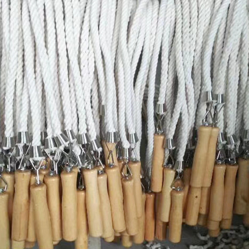 Stall Multi-Person Student Skipping Rope Sports Supplies Fitness Equipment Sling Rope Wooden Handle Collective Senior High School Entrance Examination Group Long Skipping Rope