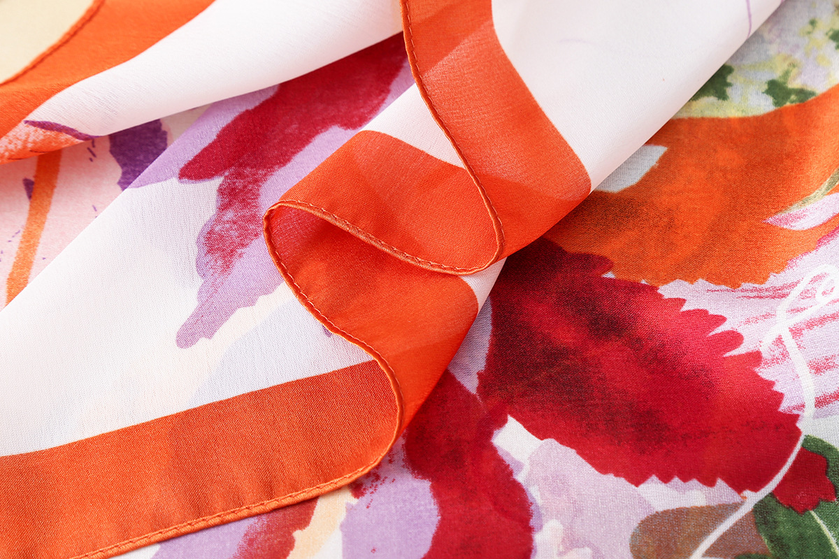 Large Silk Scarf Women's Summer Gift Beach Towel Sunscreen Scarf New Silk Satin Emulation Silk Scarf Sunshade Shawl Scarf Large Silk Scarf Women's Summer Gift Beach Towel Sunscreen Scarf New Silk Satin Emulation Silk Scarf Sunshade Shawl Scarf