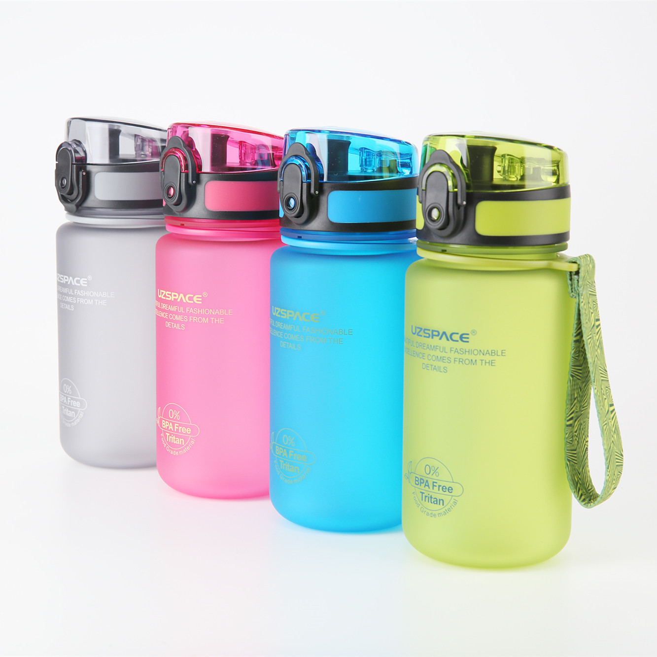 UZSPACE UZSPACE Sports Cup 350Ml Student Outdoor Fitness Kettle Tritan Material Easy Cup