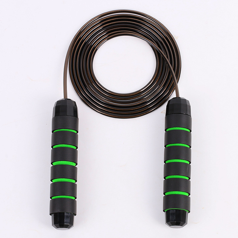 Factory Weight-Bearing Steel Wire Jump Rope Wholesale Fitness Rope Skipping Rope for Senior High School Entrance Examination Delivery Supported Cordless Contact Customer Service