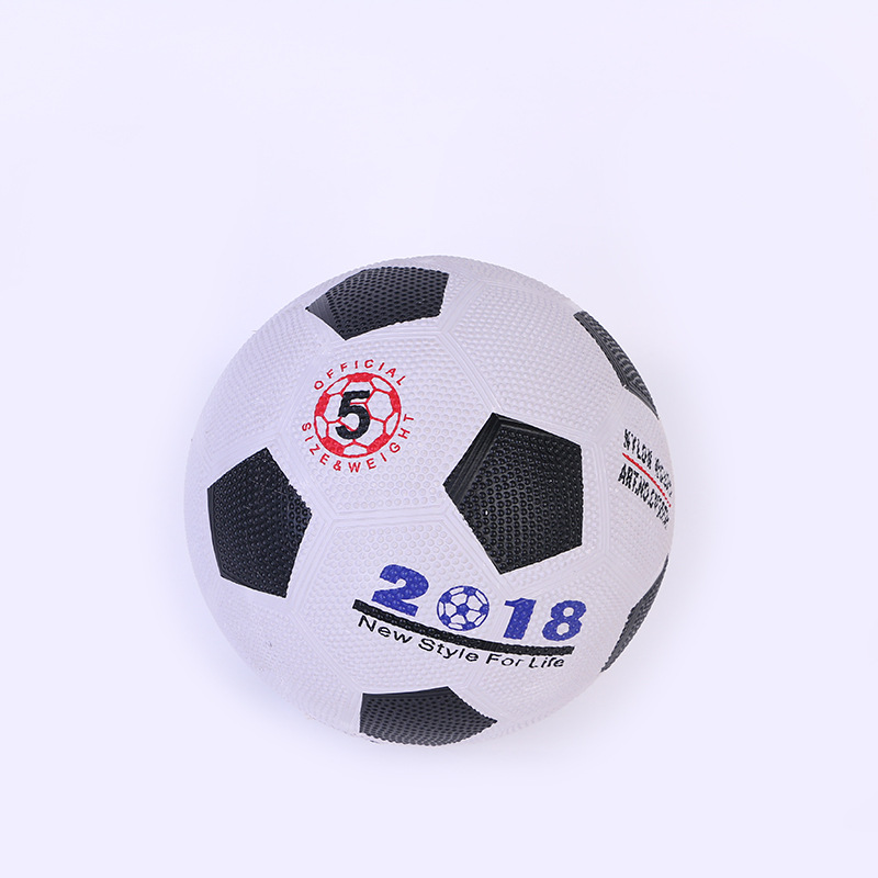 Children&#039;s inflatable toy ball no. 5 particle football PVC material manufacturers direct sales