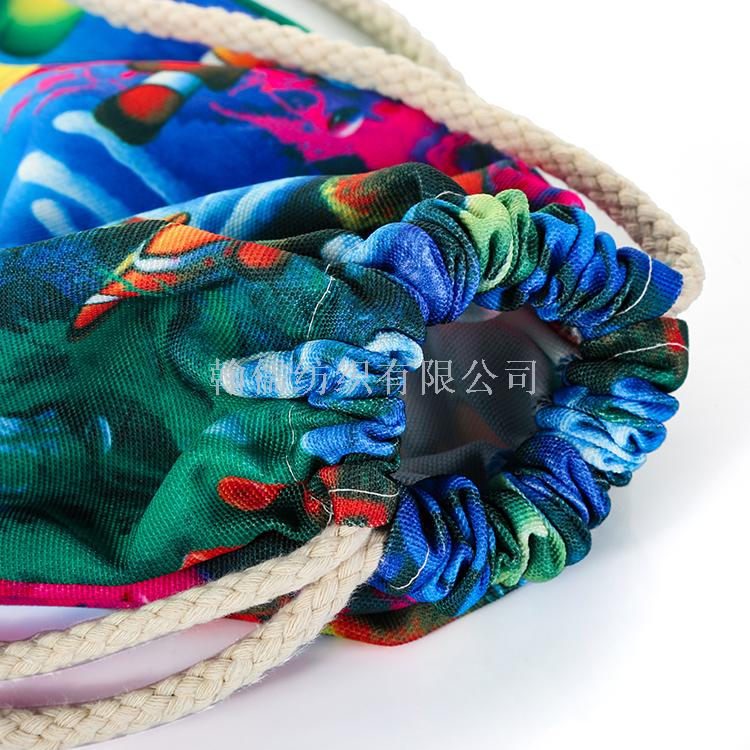 Portable outdoor beach towel travel undersea world beach bag Portable outdoor beach towel travel undersea world beach bag